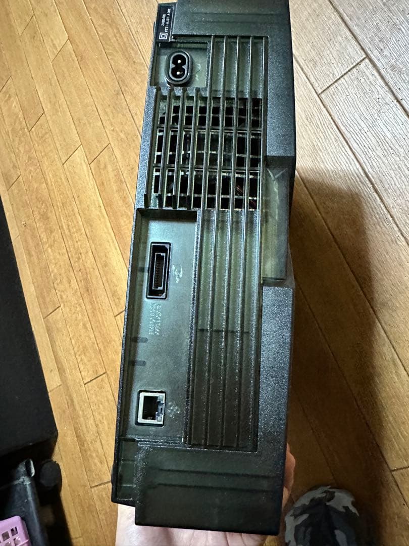 【動作未確認】xbox 本体のみ クリアブラック スケルトン 清掃済み