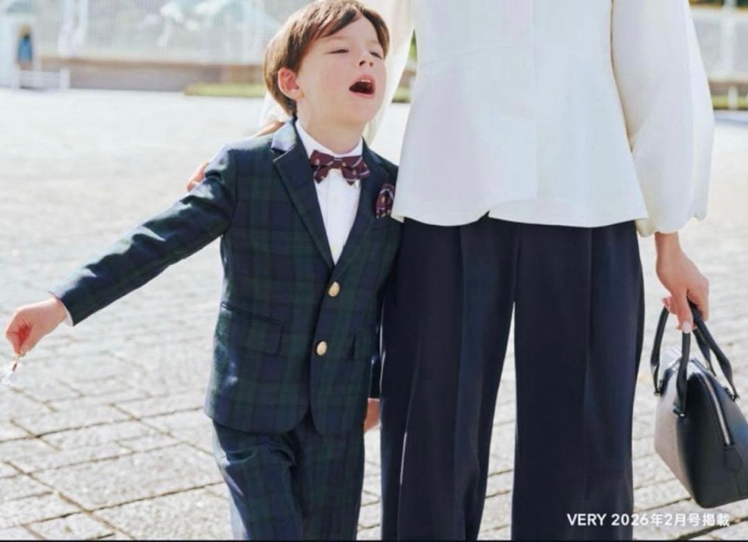 グリーンレーベル　ジャケット　パンツ　シャツ 130cm 入学式用