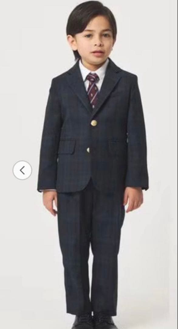 グリーンレーベル　ジャケット　パンツ　シャツ 130cm 入学式用