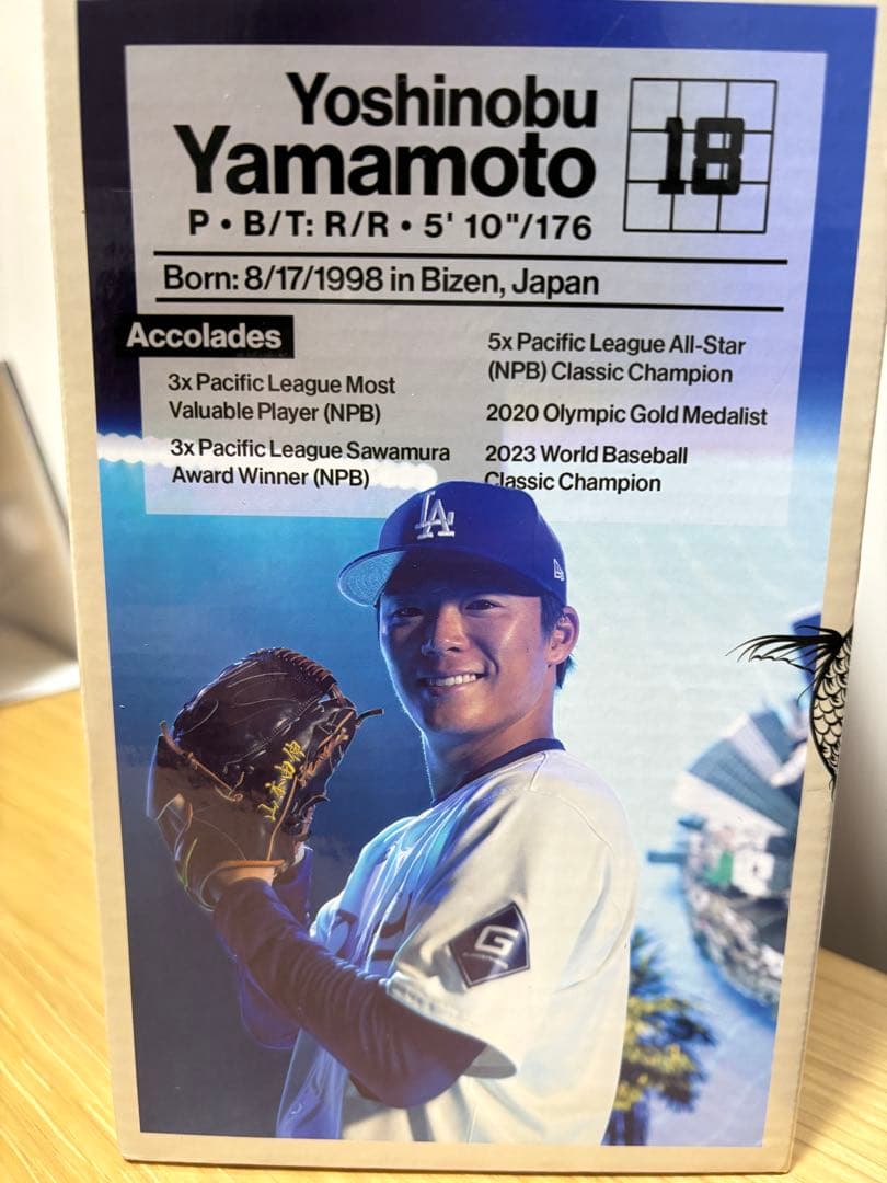 11/13まで割引★山本由伸ボブルヘッド Yoshinobu Yamamoto