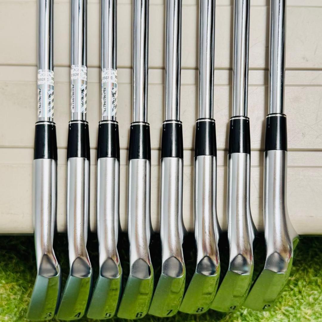 【良品】豪華8本 スリクソン Z-FORGEDⅡ メンズアイアンセット S