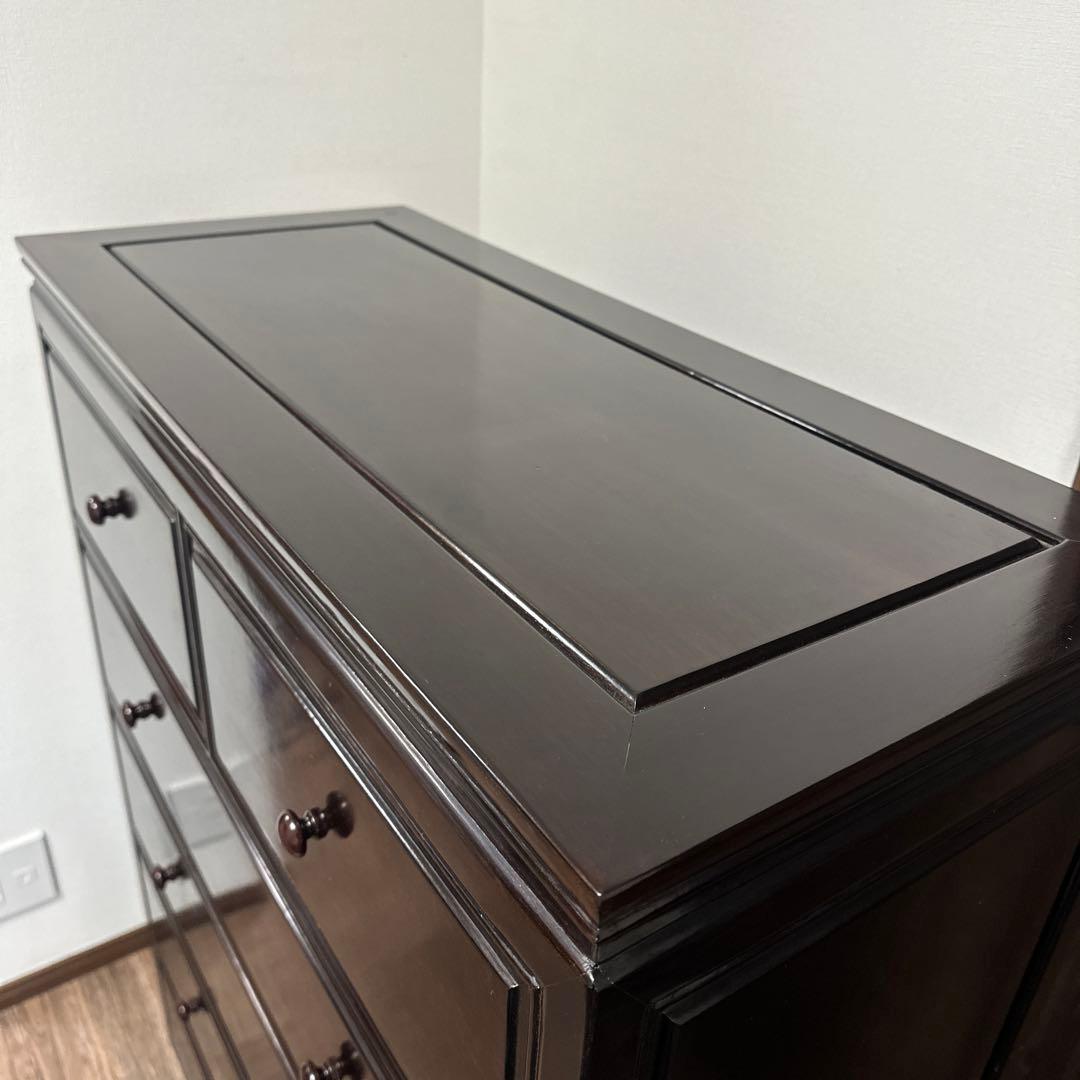 【3/19まで出品となります】中国家具　チェスト　洋服箪笥　木製