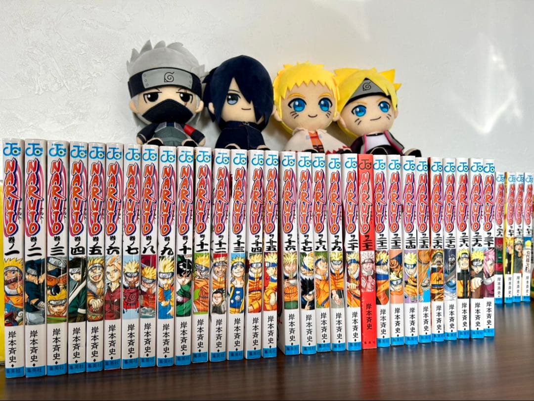 NARUTO 全巻セットと、ぬいセット！