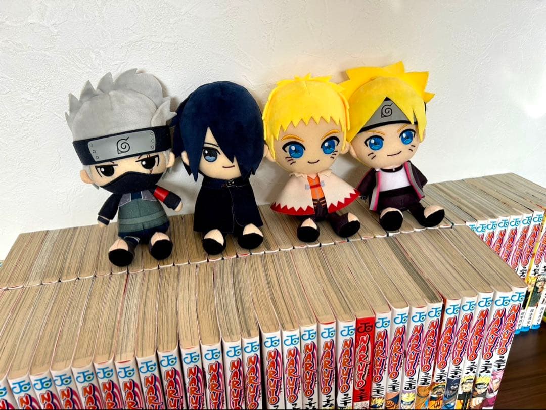 NARUTO 全巻セットと、ぬいセット！