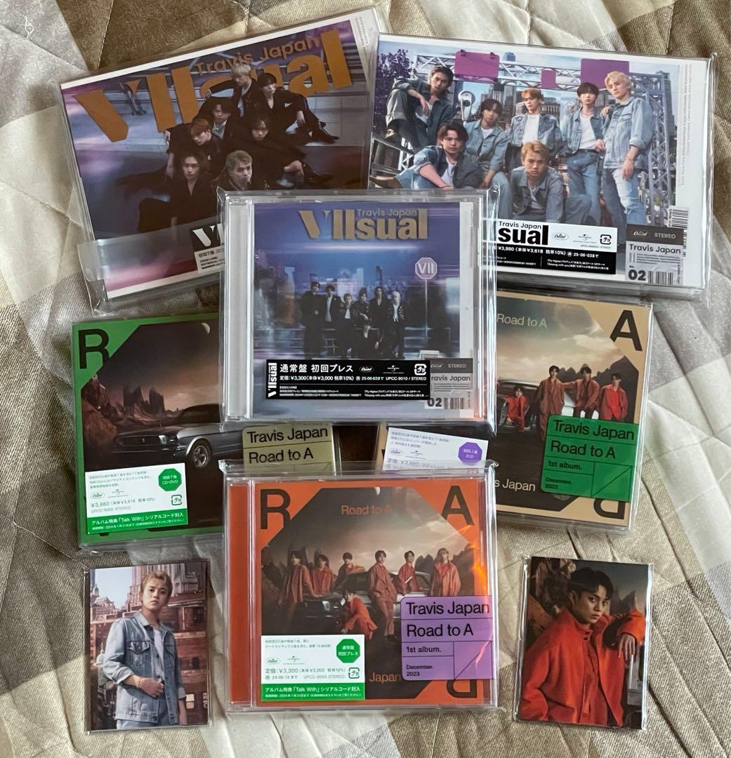 Travis Japan アルバムRoad to A とVIIsual 3形態