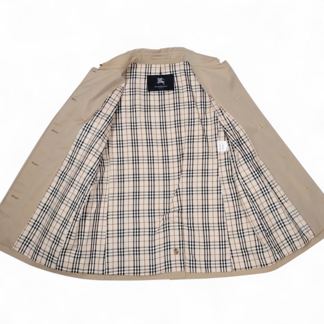 極美品✨バーバリーロンドン 三陽商会 ステンカラー ショートコート Aライン L