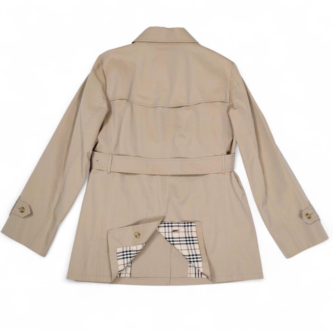 極美品✨バーバリーロンドン 三陽商会 ステンカラー ショートコート Aライン L