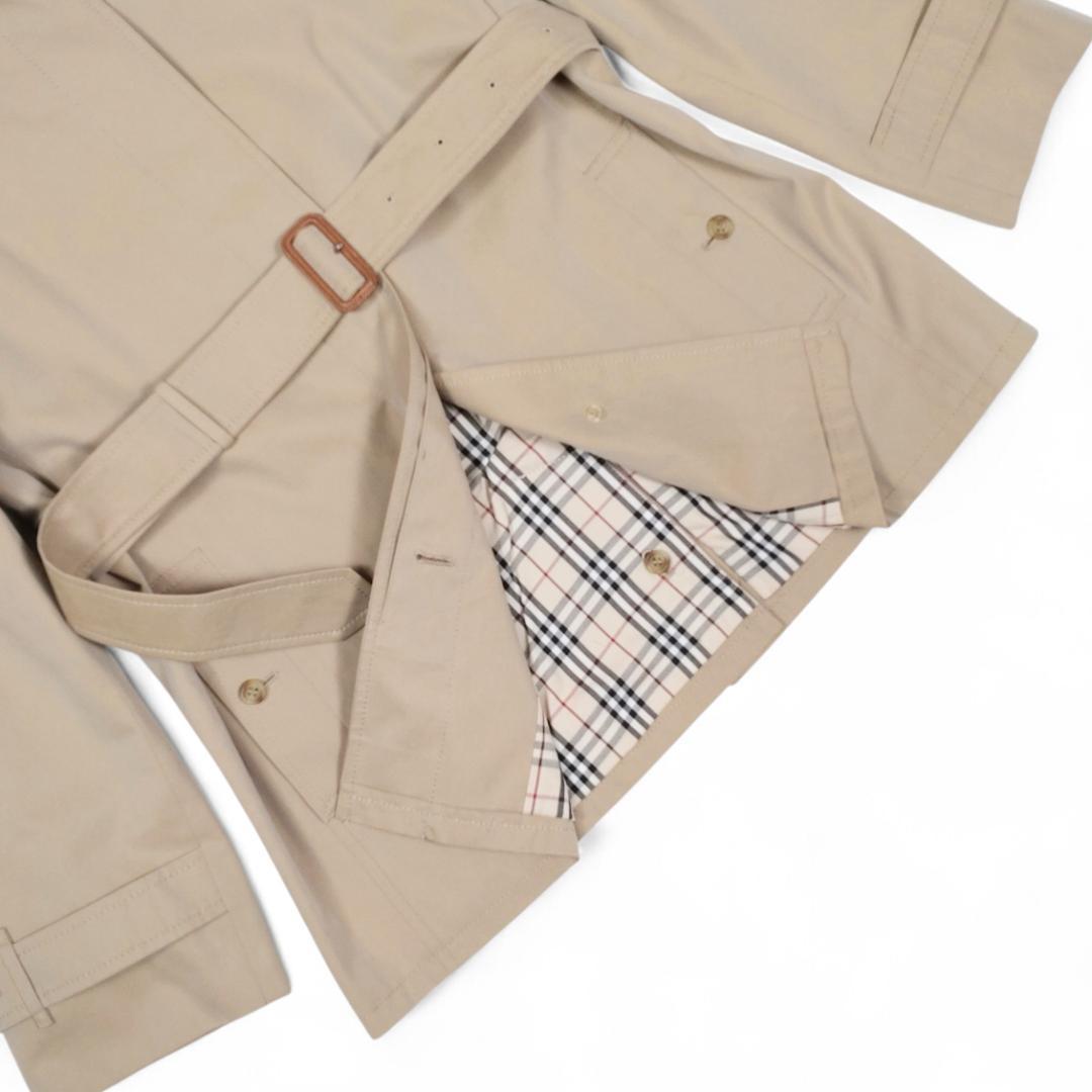 極美品✨バーバリーロンドン 三陽商会 ステンカラー ショートコート Aライン L