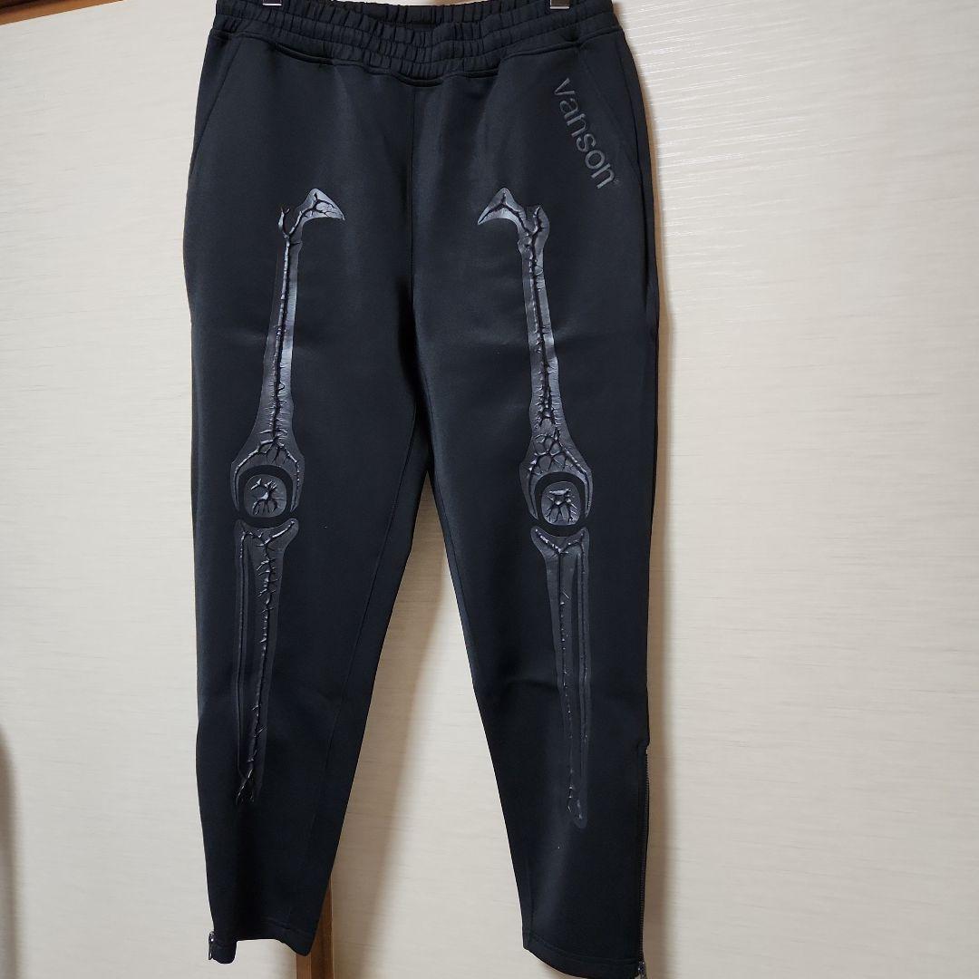 vanson スリムフィットパンツ 黒