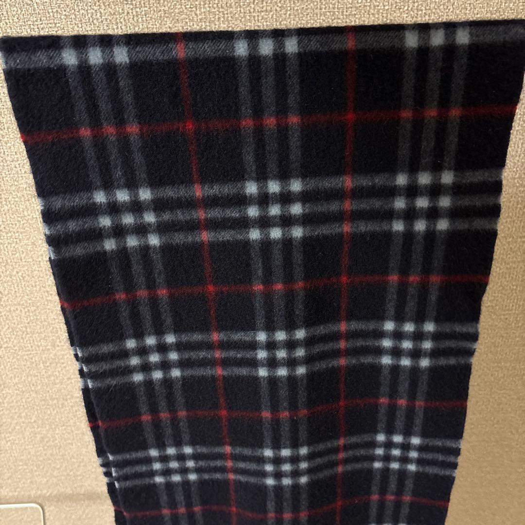 【新品・未使用】BURBERRY 100% CASHMERE マフラー