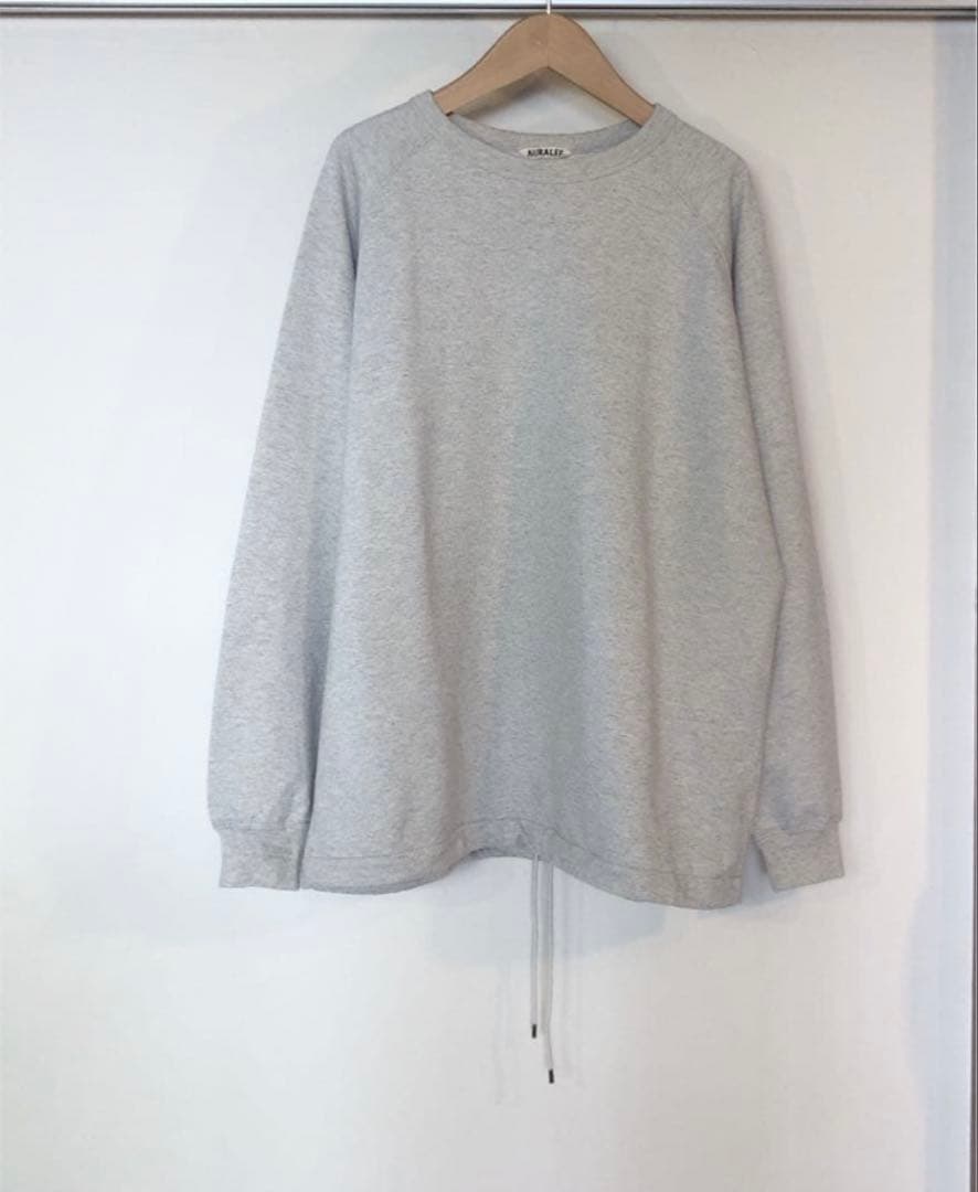 G*H様 AURALEE スーパーソフトスウェットドローコードビッグプルオーバー