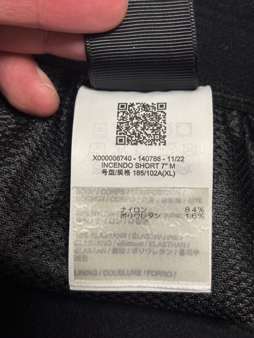 パンツ ARC'TERYX Incendo Short XL