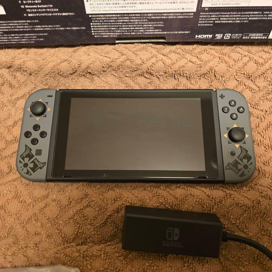 【美品おまけつき】モンスターハンターライズ 　switch 本体