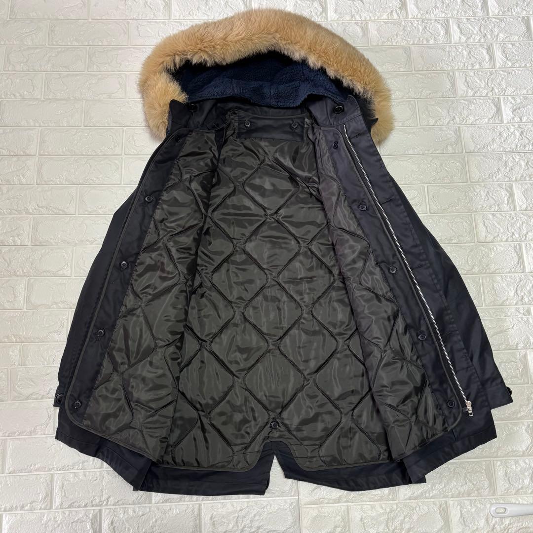 A.P.C. アーペーセー★ N-3B フライトジャケット フォックスファー S