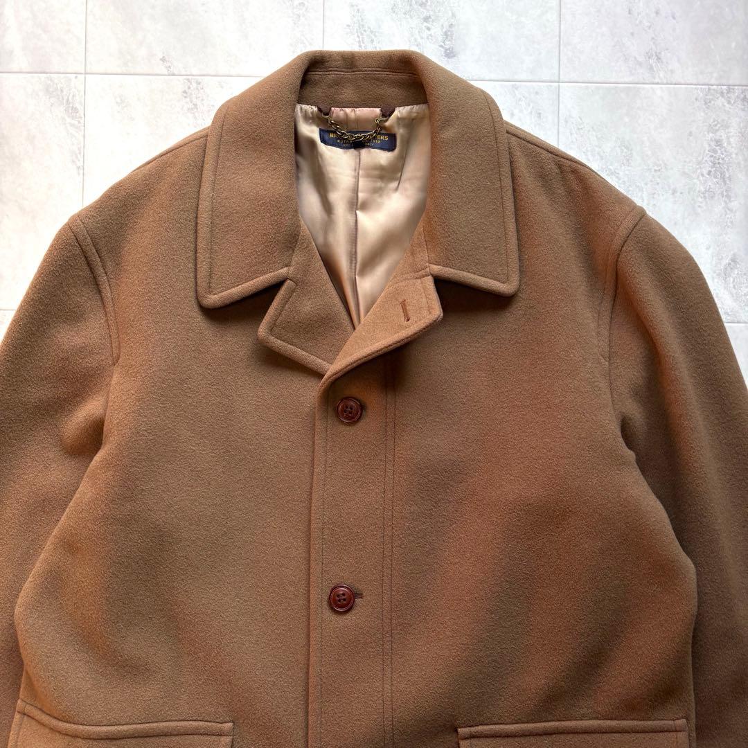 【Vintage】ブルックスブラザーズ ウールコート XL 日本製 80-90s