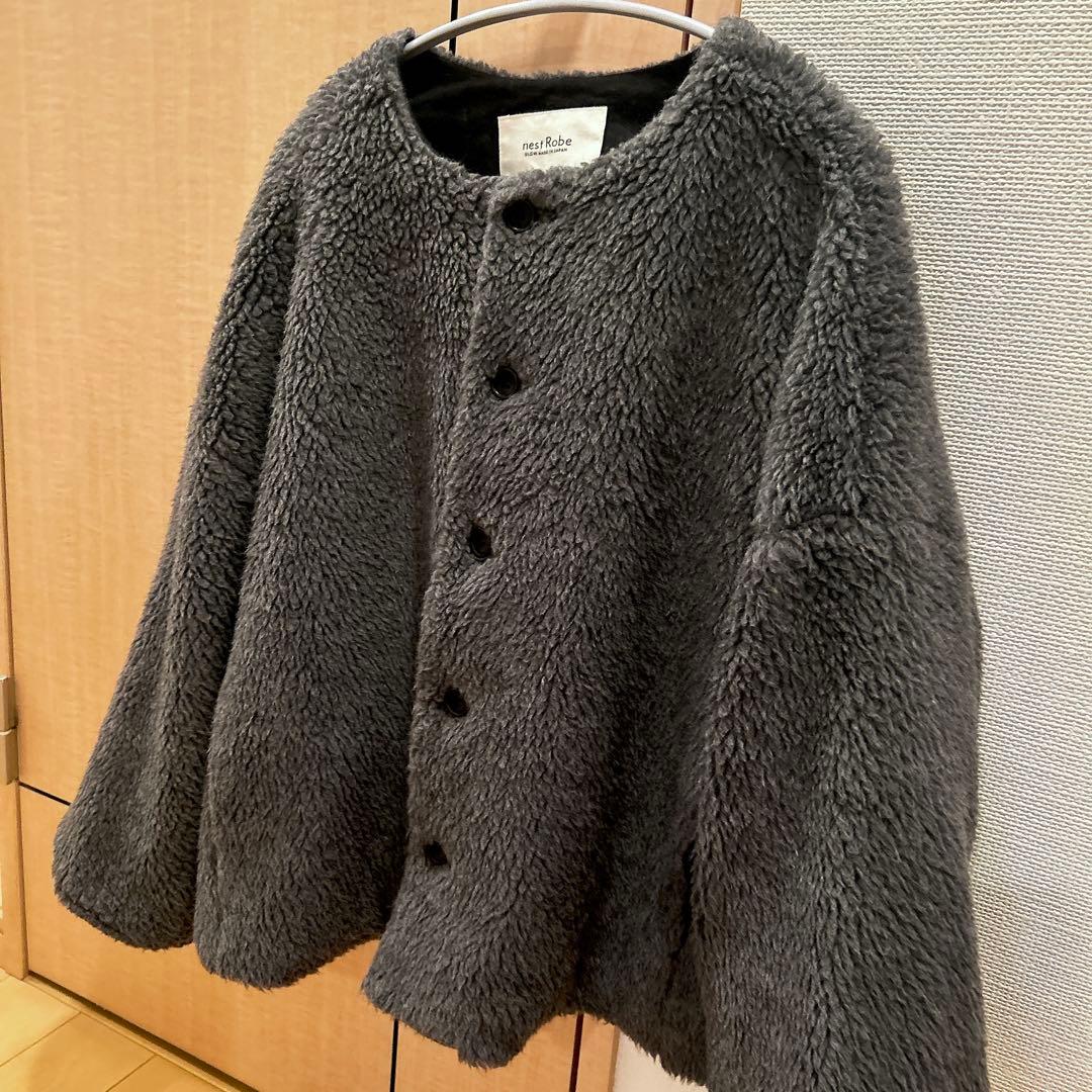 ネストローブ nest robe ボアジャケット