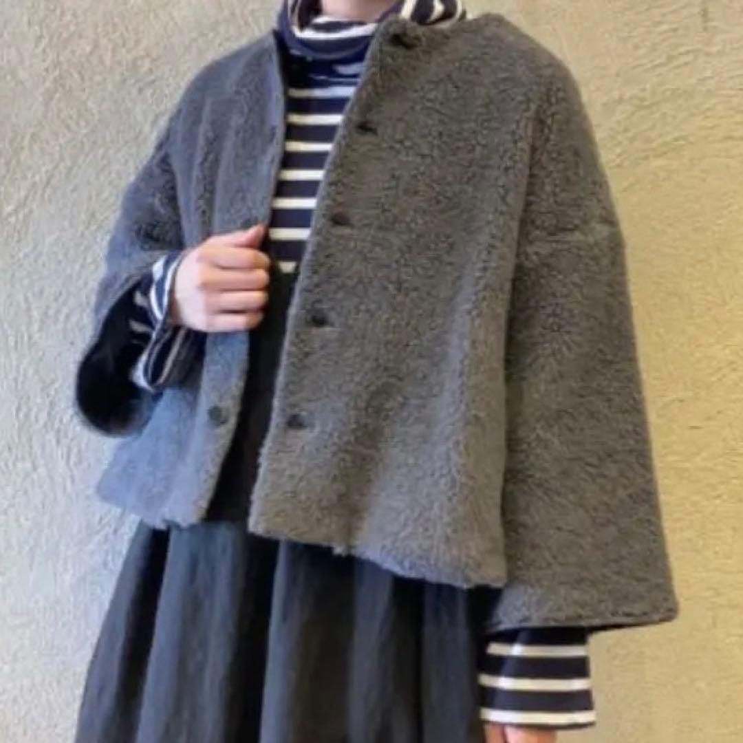 ネストローブ nest robe ボアジャケット