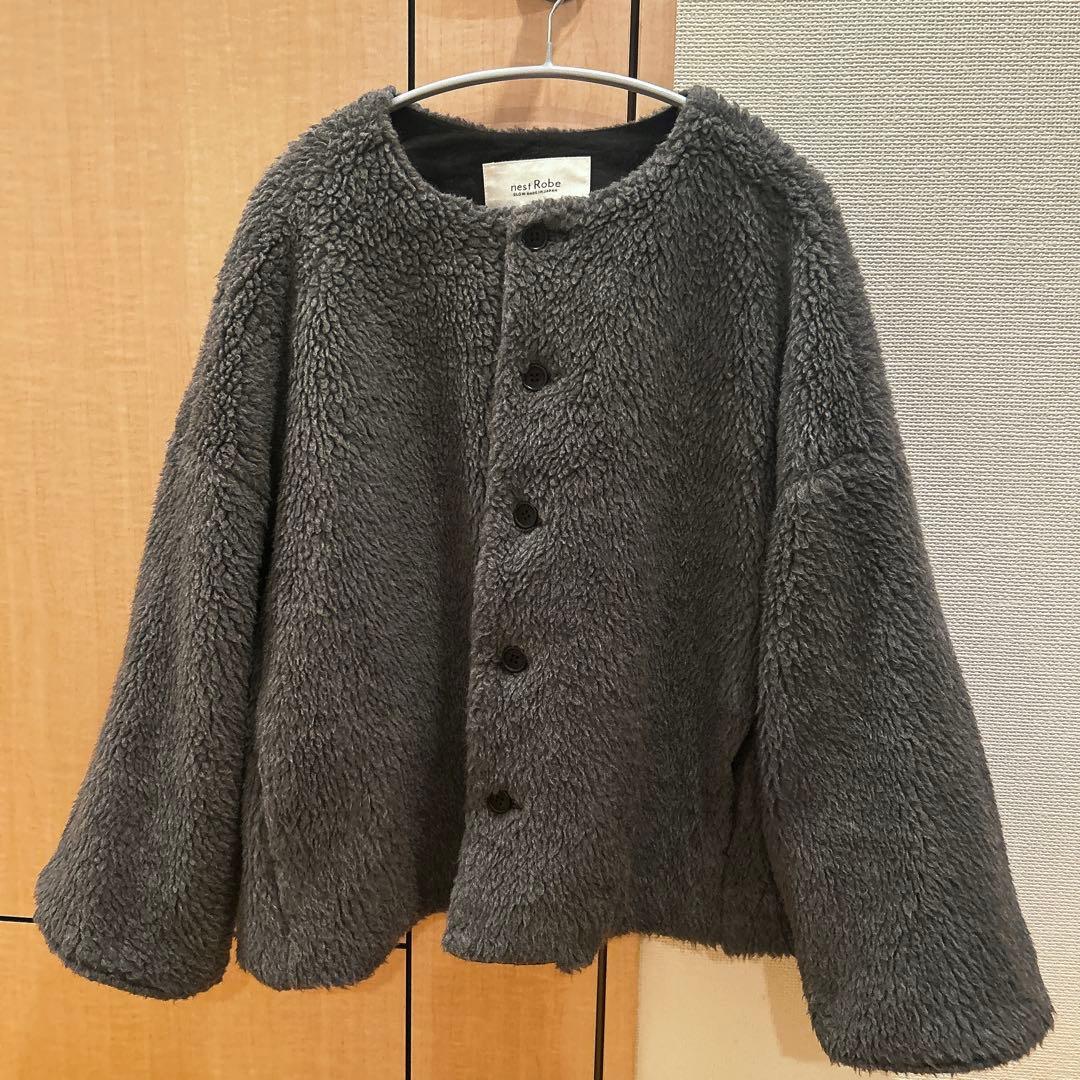 ネストローブ nest robe ボアジャケット