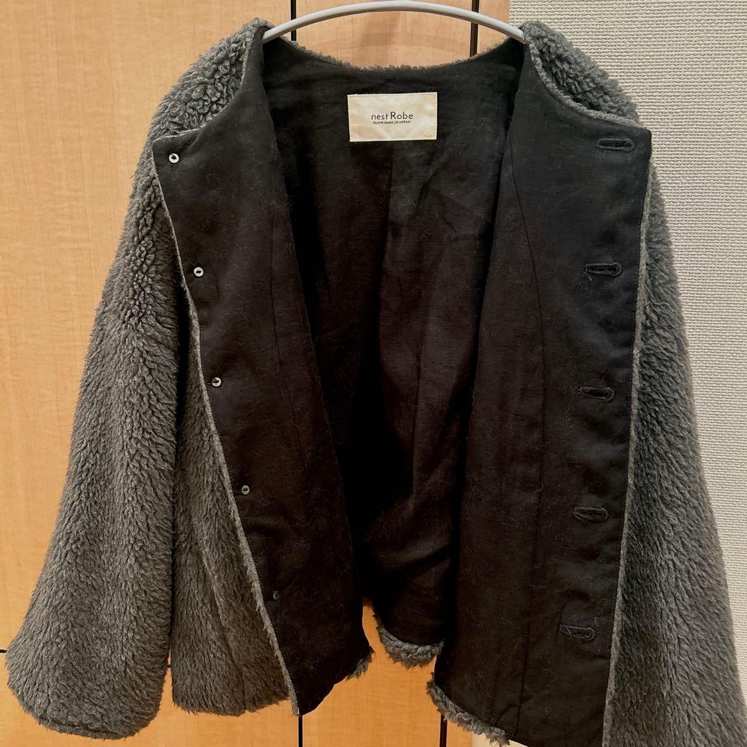 ネストローブ nest robe ボアジャケット