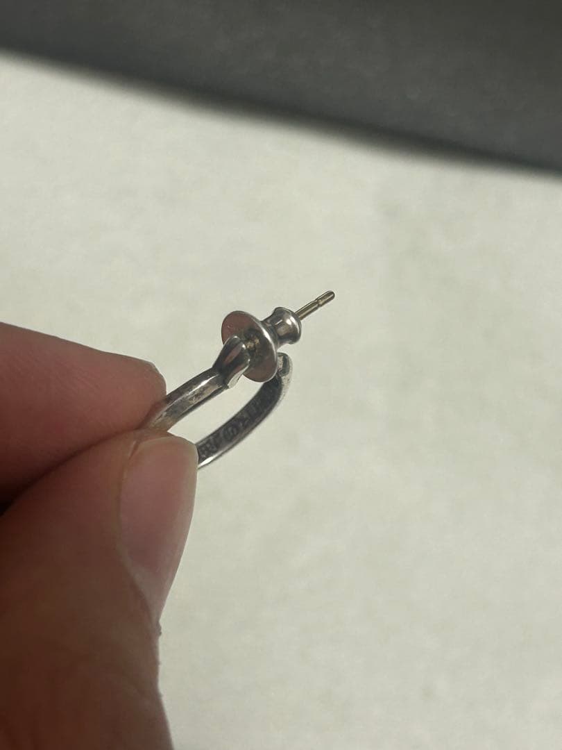 Chrome Hearts クロスモチーフピアス 片耳用