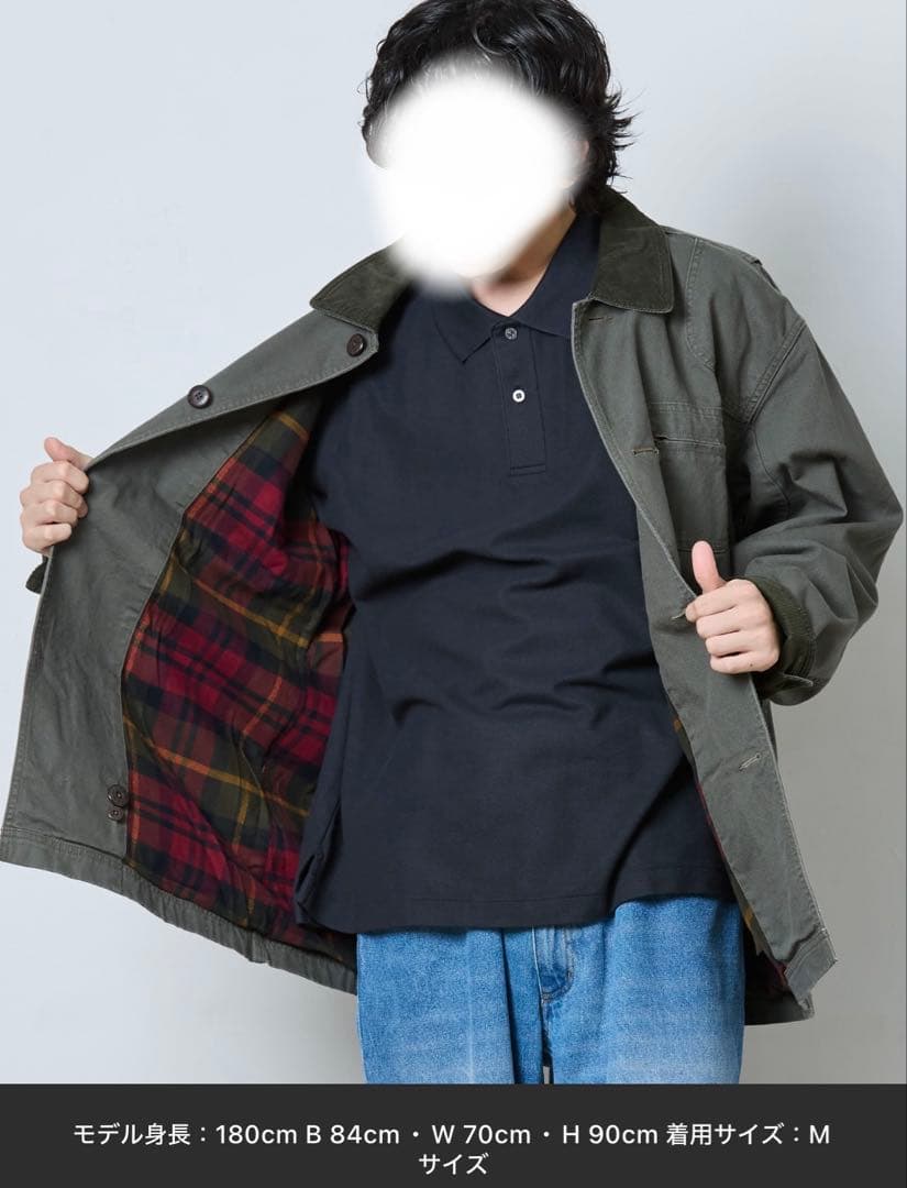 オリーブグリーン ミリタリージャケット Mサイズ