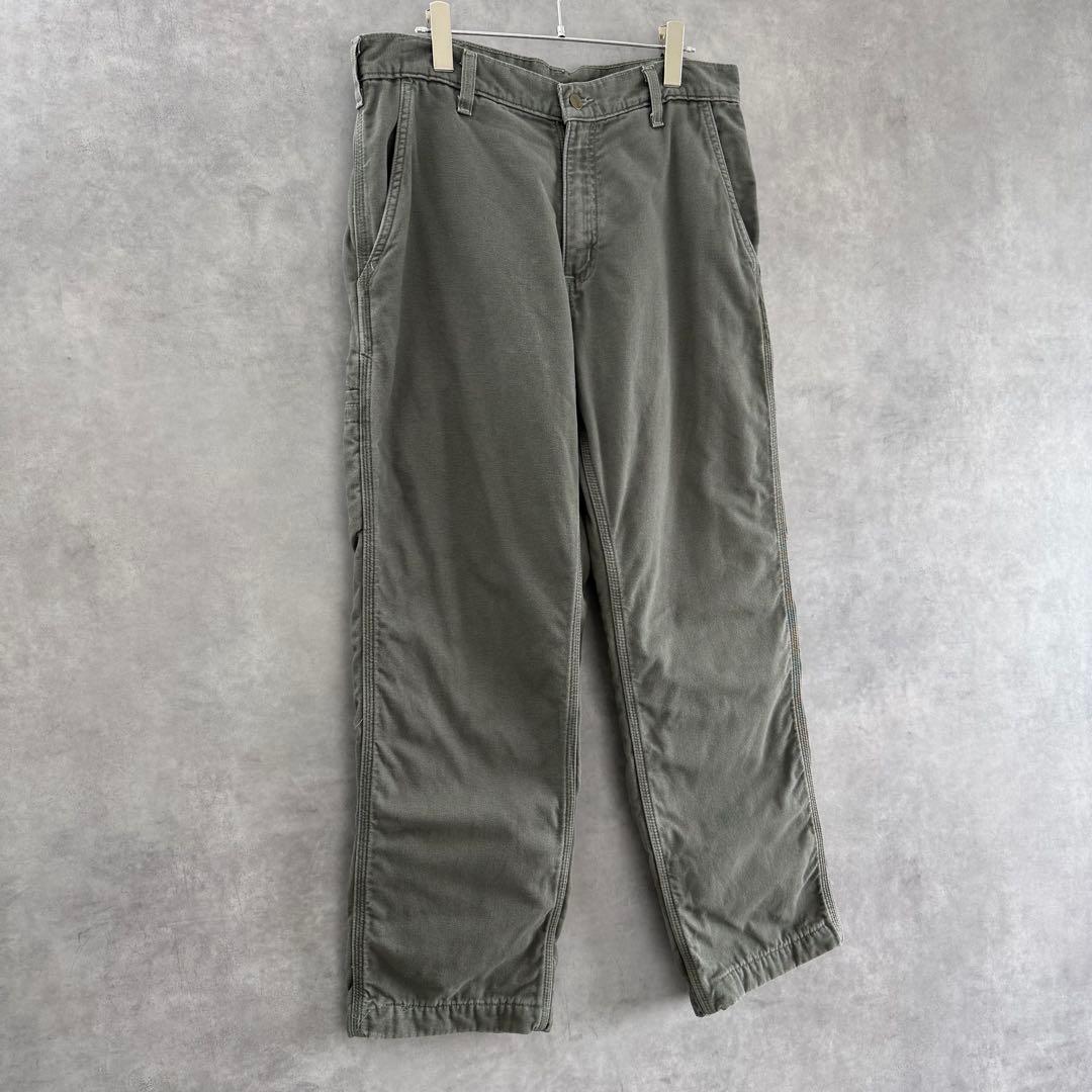 Carhartt カーハート ワークパンツ オリーブ M相当
