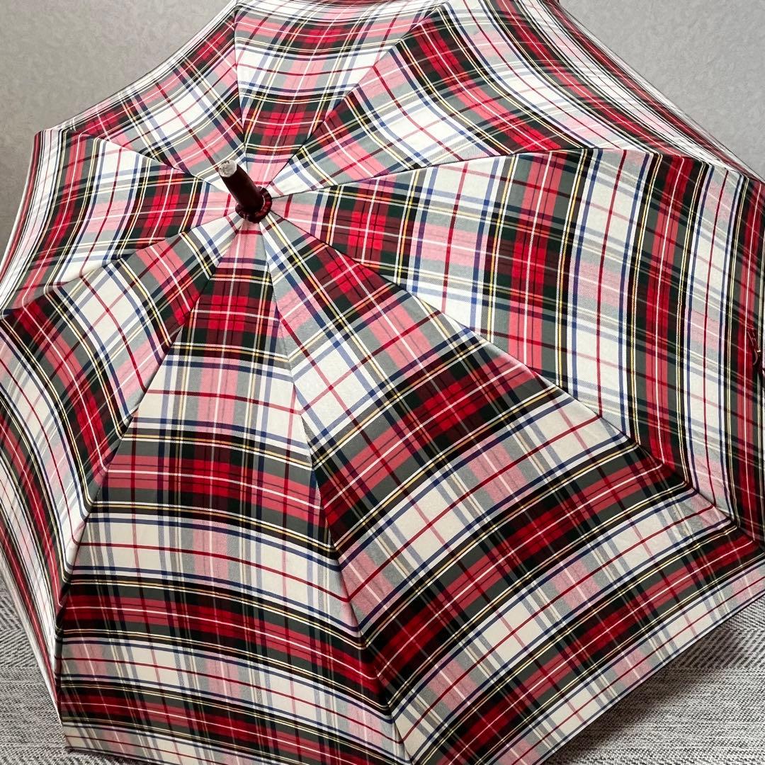 Ralph Lauren ラルフローレン　タータンチェックマルチカラー　長傘