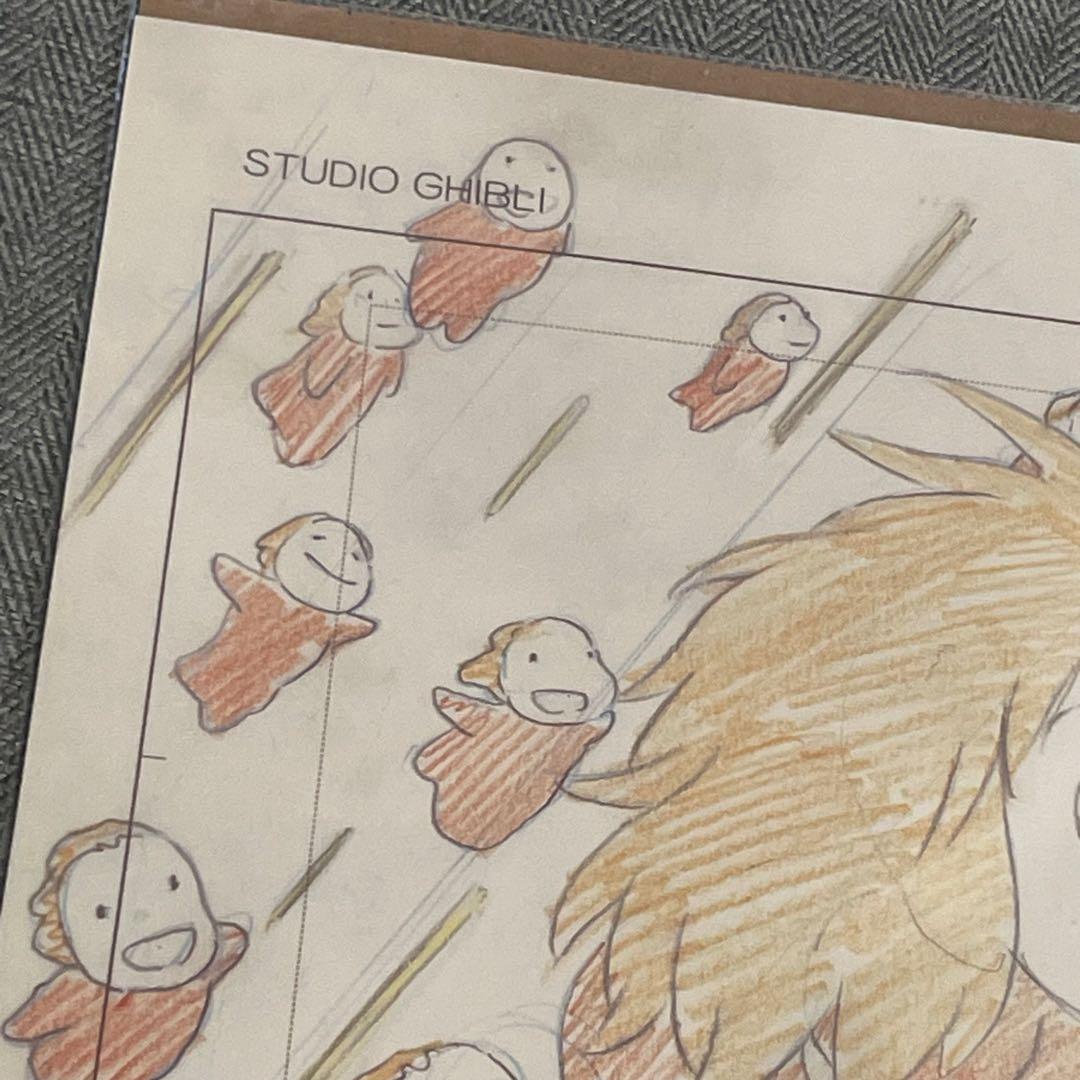 スタジオジブリ レイアウト展 崖の上のポニョ 実寸レプリカ