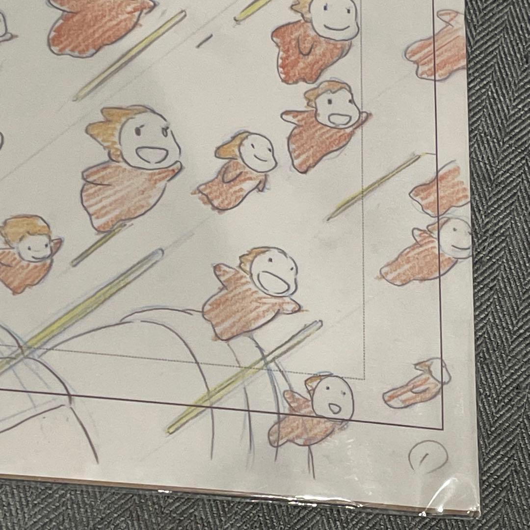 スタジオジブリ レイアウト展 崖の上のポニョ 実寸レプリカ