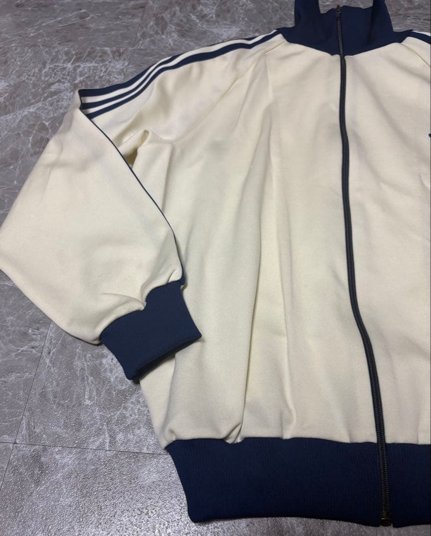 80s adidas トラックジャケット デサント製 6号 XL相当