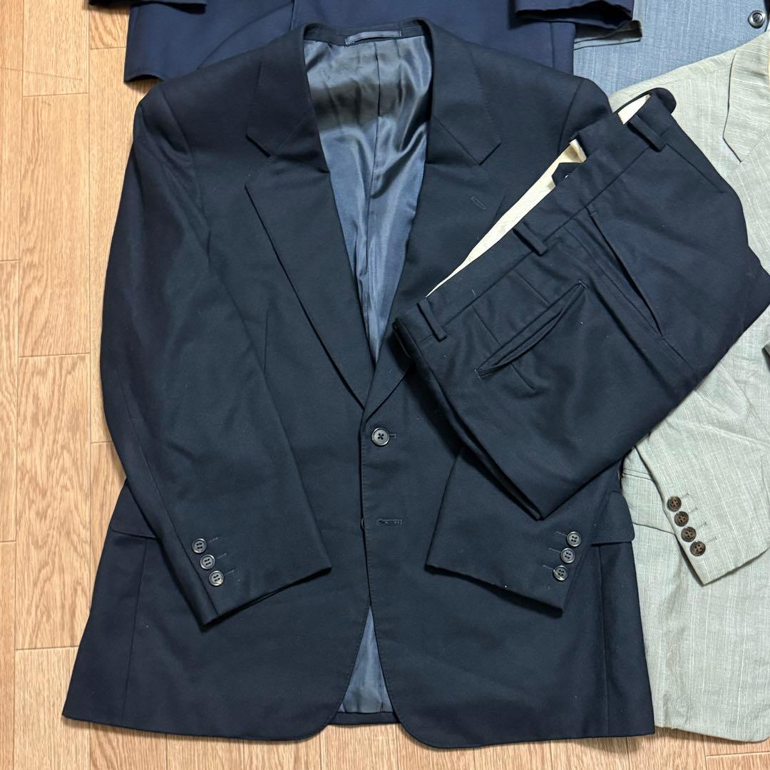 クリスチャンディオール　ダンヒル　セットアップスーツ　4着まとめ売り