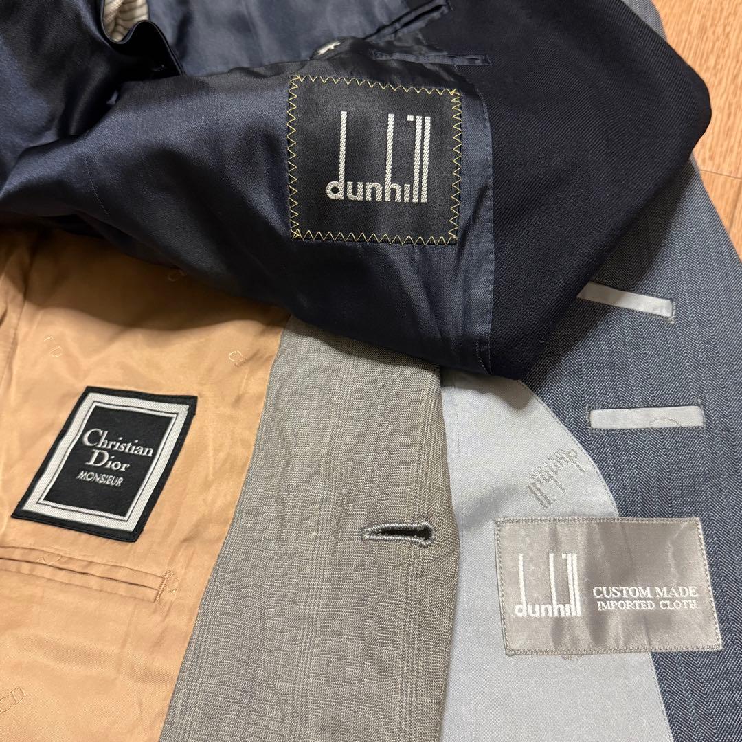 クリスチャンディオール　ダンヒル　セットアップスーツ　4着まとめ売り