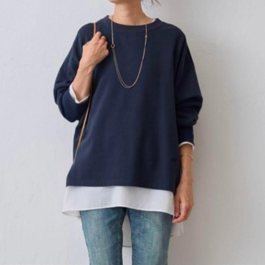 新品未使用タグ付き！BEARDSLEY　BA刺繍入りドルマントレーナー