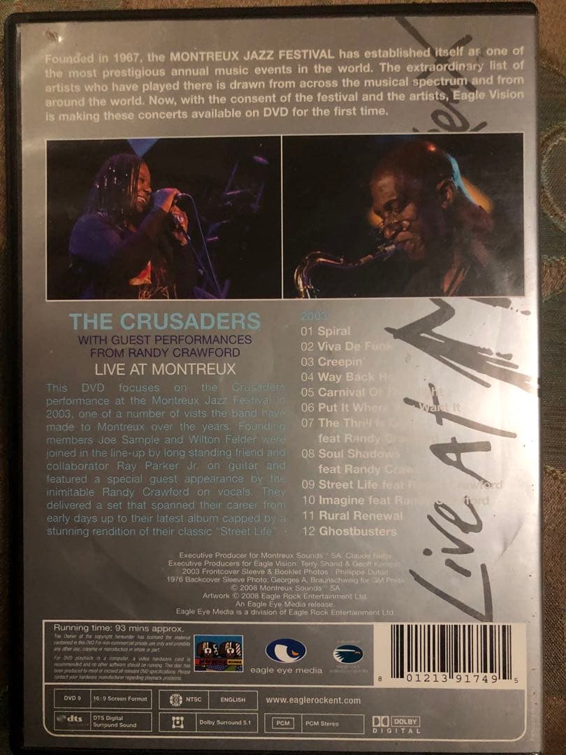 ⚫️The Crusaders Live at Montreux 2003