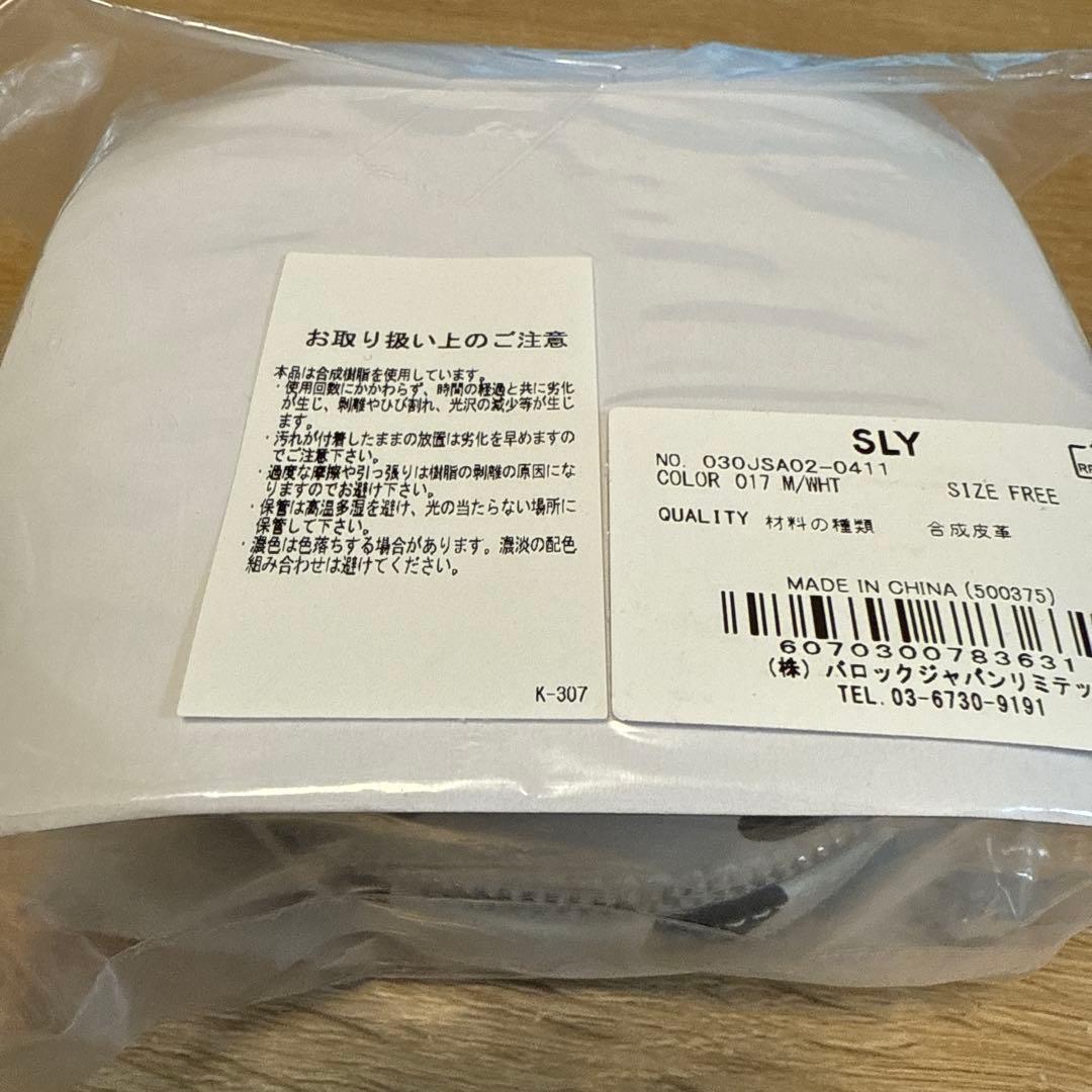 新品　SLY スライ　ノベルティ　ミチ　ジュエリーケース　ポーチ