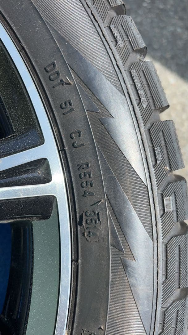 美品ビッグウェイ B-WIN 17インチ4本