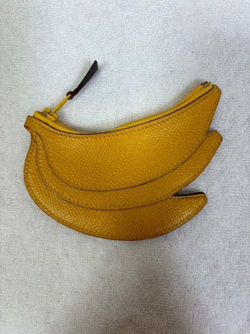 【美品】HERMES エルメス ケース バナナ