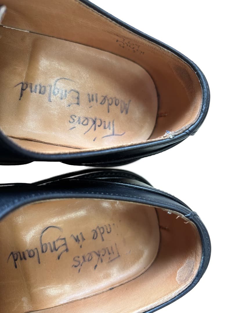 稀少 QUILP by Trickers ボックスカーフ UK4-5 定価14万