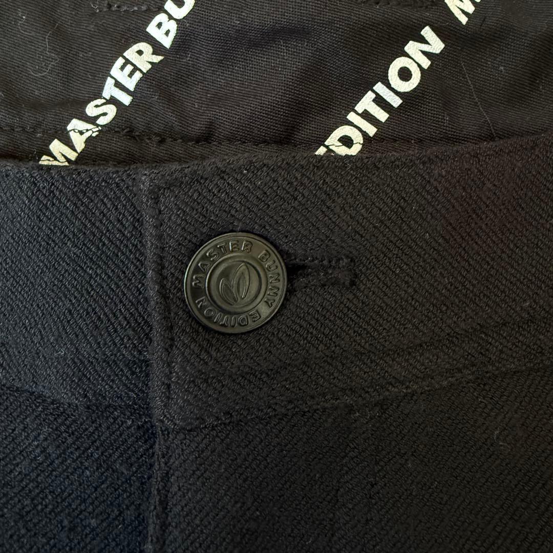 裏起毛　現行モデル　マスターバニー　パンツ　XXL〜4L相当 黒　ブラック　秋冬