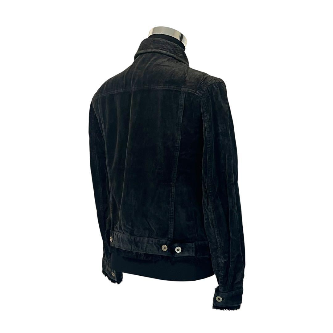 【ラビット・M】BURBERRY BLACK LABEL コーデュロイジャケット