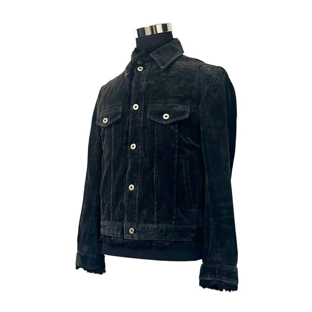 【ラビット・M】BURBERRY BLACK LABEL コーデュロイジャケット