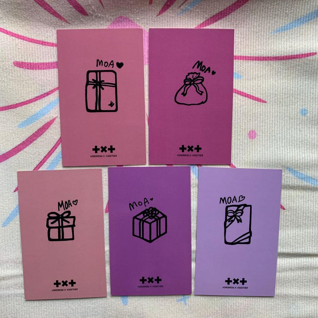 TXT サノク KBS 歌謡大典 トゥバ musicbank トレカ 5枚