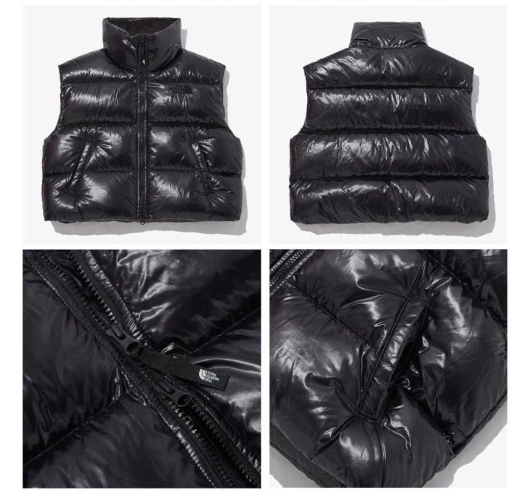 セール‼︎ ノースフェイス　ベスト　ショート　ホワイトレーベル　ダウン