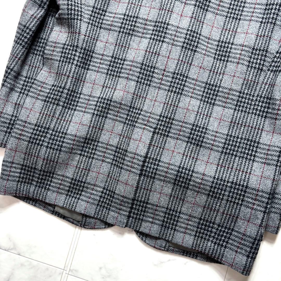 極美品✨ビームスプラス テーラードジャケット ツイード ウール グレンチェック