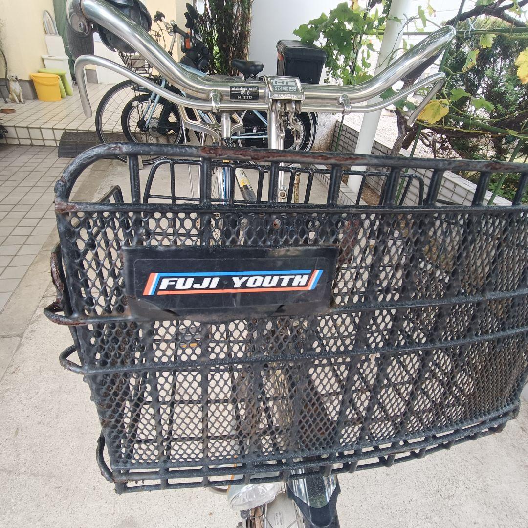 FUJI YOUTH 自転車 昭和レトロ ヴィンテージ 学チャリ 学生