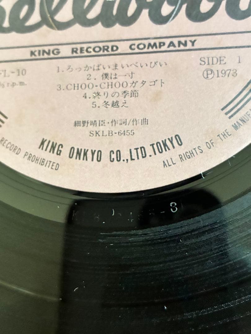 オリジナル盤　Hosono House 細野晴臣