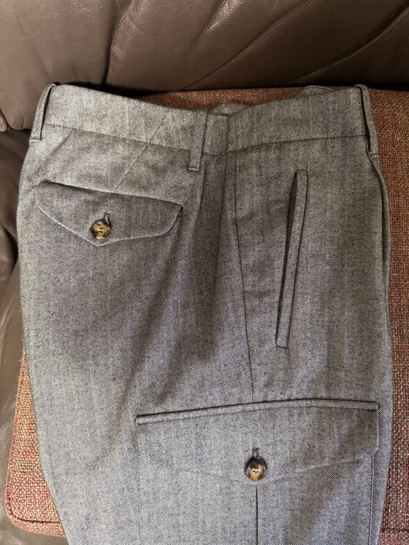 2024awブルネロクチネリ エルゴノミックトラウザー46