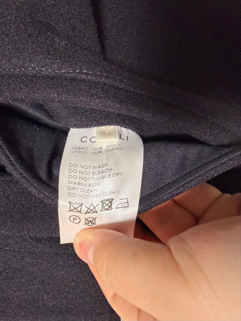 K*a様 COMOLI メルトン バックストラップ パンツ