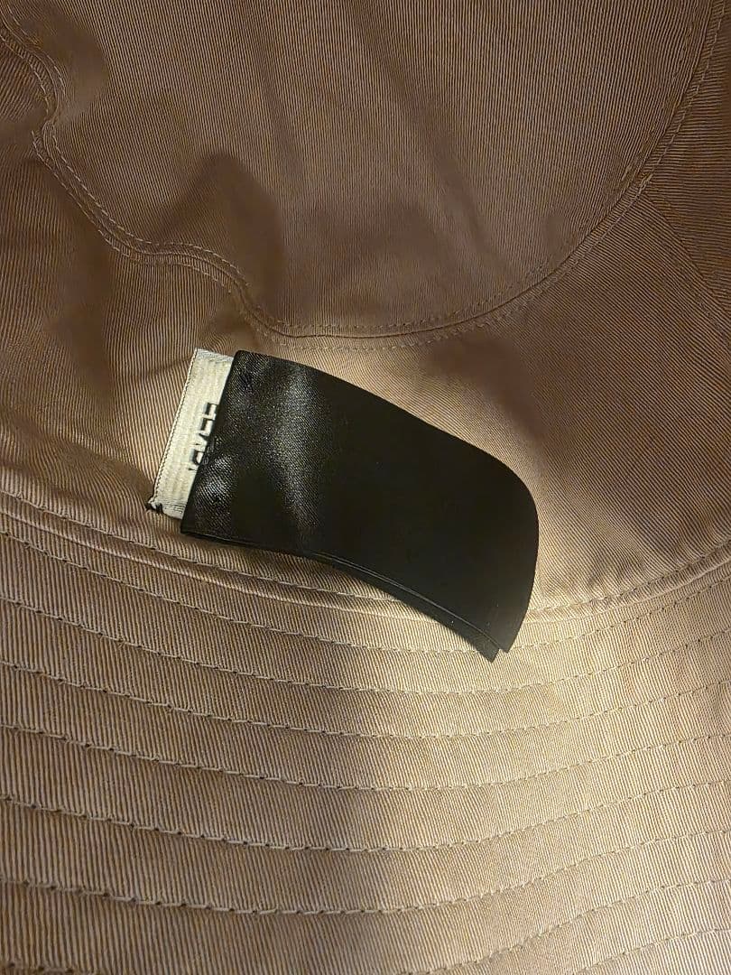 Fendi FFロゴ バケットハット ブラウン系