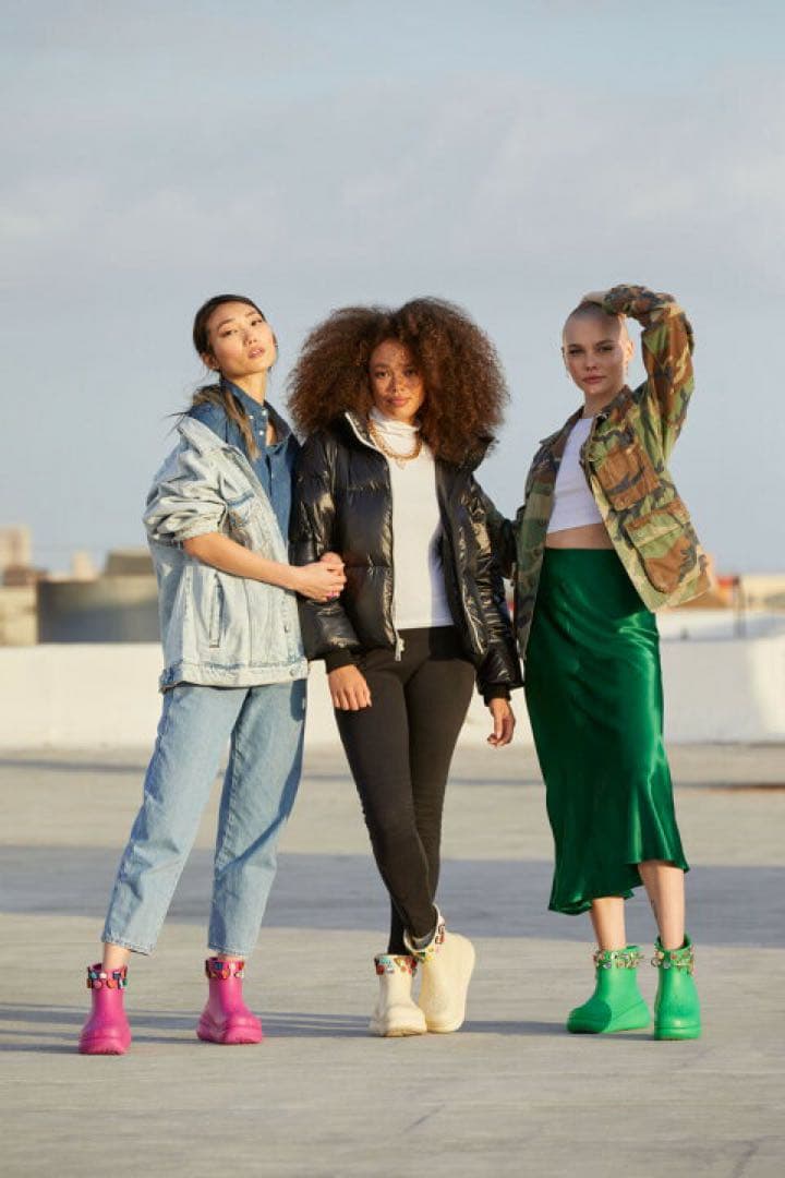 クロックス Crocs Crush Rain Boot ブーツ　Green 希少